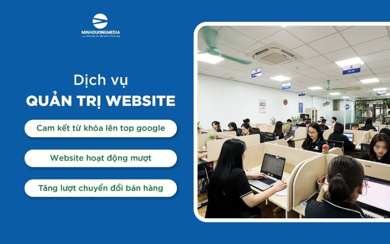 dịch vụ quản trị website 